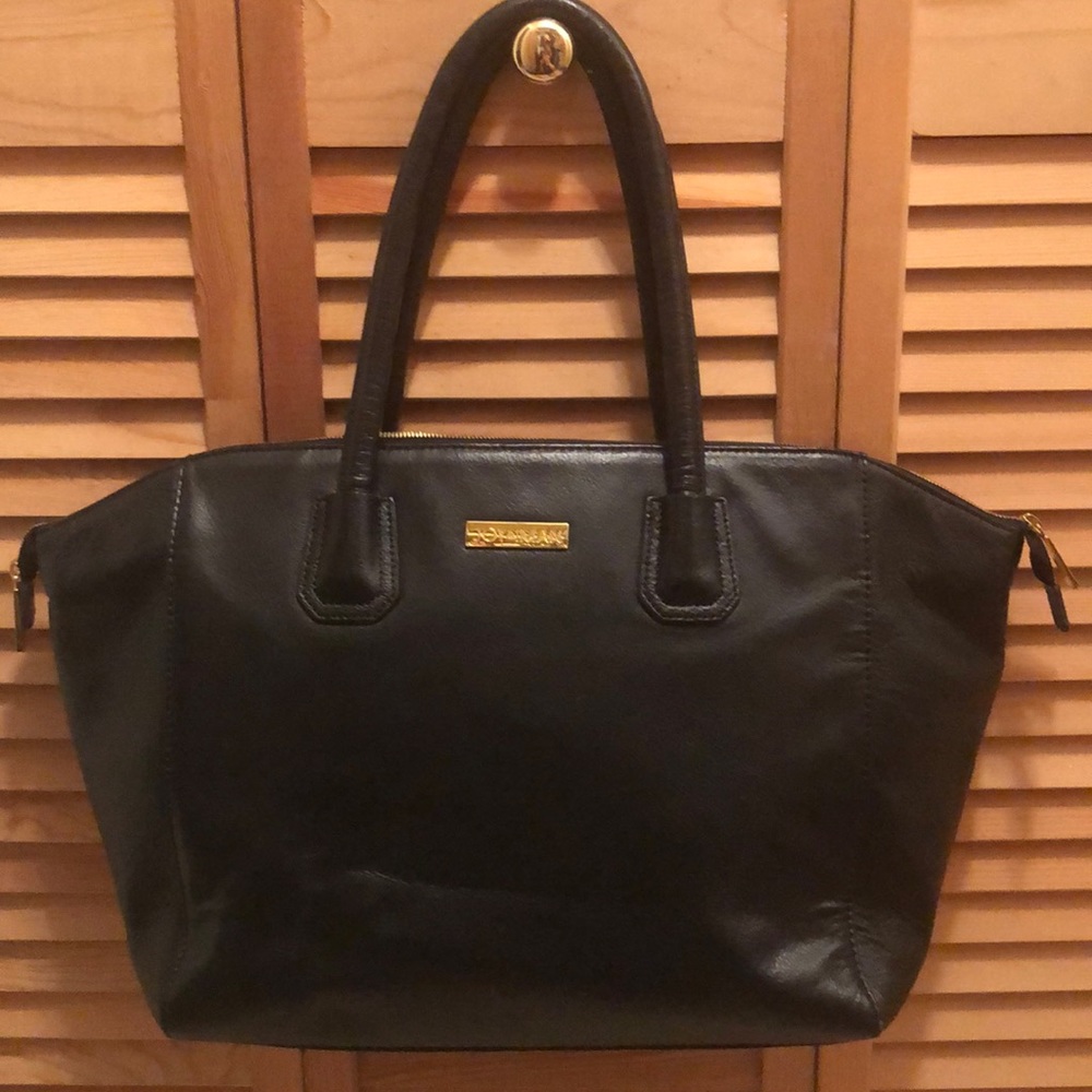 Joy & Iman Leather Satchel